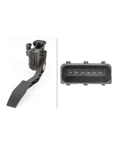Sensor, posición pedal Hella 6PV 010 946-041 - SENSOR POSICION ACELERADOR EFI - SENSOR