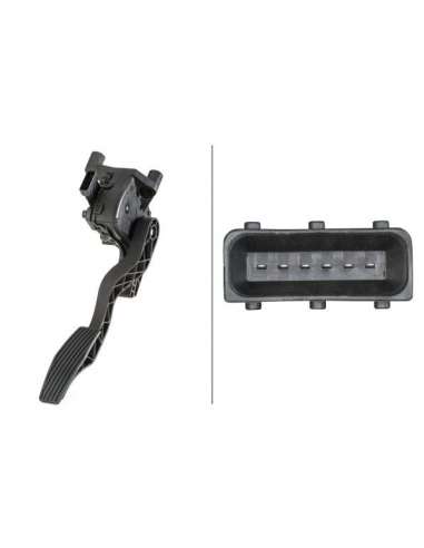 Sensor, posición pedal Hella 6PV 010 946-071 - SENSOR POSICION ACELERADOR EFI - SENSOR