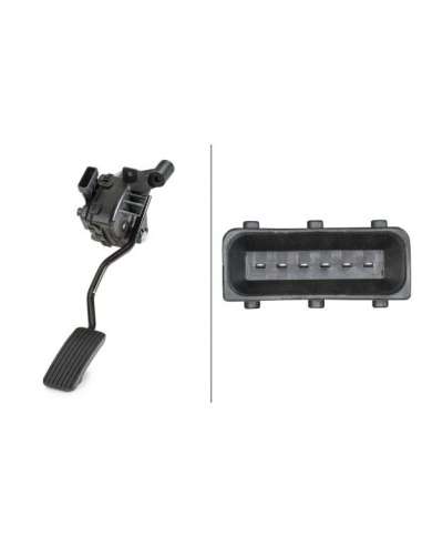Sensor, posición pedal Hella 6PV 010 946-111 - SENSOR, POSICIÓN PEDAL EFI - SENSOR
