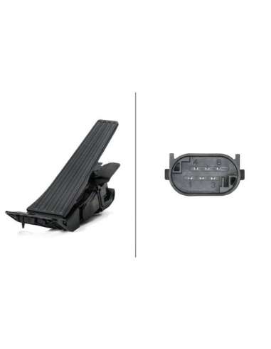 Sensor, posición pedal Hella 6PV 010 946-231 - SENSOR, POSICIÓN PEDAL EFI - SENSOR