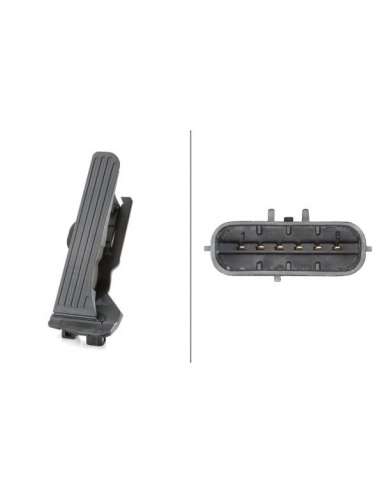 Sensor, posición pedal Hella 6PV 011 040-711 - SENSOR, POSICIÓN PEDAL EFI - SENSOR