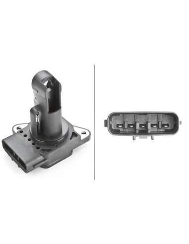 Medidor de la masa de aire Hella 8ET 009 142-891 - CAUDALIMETRO SUZUKI-MITSHU-MAZDA BEHR HELLA SERVICE  PREMIUM LINE 