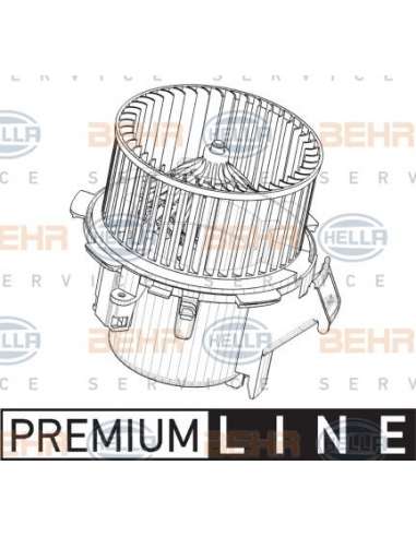 Ventilador habitáculo Hella 8EW 009 158-211 - Soplador habitáculo RENAULT MASTER BEHR HELLA SERVICE  PREMIUM LINE 