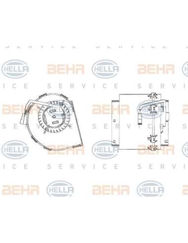 Ventilador habitáculo Hella 8EW 009 158-511 - Soplador habitáculo MB SPRINTER (T1  N) BEHR HELLA SERVICE  PREMIUM LINE 
