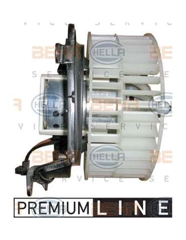 Ventilador habitáculo Hella 8EW 009 159-211 - Soplador habitáculo MB S-CL. (W220) BEHR HELLA SERVICE  PREMIUM LINE 