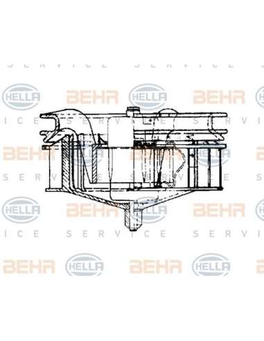 Ventilador habitáculo Hella 8EW 009 160-441 - Soplador habitáculo MB T2/L L 508 D G BEHR HELLA SERVICE  PREMIUM LINE 