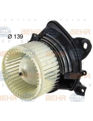 Ventilador habitáculo Hella 8EW 351 042-681 - Soplador habitáculo FIAT BEHR HELLA SERVICE  PREMIUM LINE 