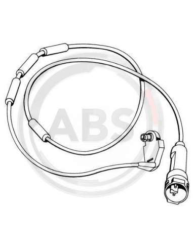 Contacto de aviso, desgaste de los frenos Abs 39520 - CABLE AVISADOR DE FRENO OPEL/VAUXHA LL SPORTLINE