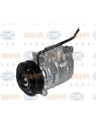 Compresor, aire acondicionado Hella 8FK 351 126-971 - Compresor OPEL VECTRA B BEHR HELLA SERVICE  PREMIUM LINE 