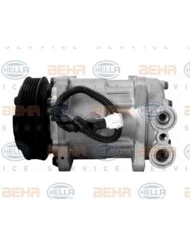 Compresor, aire acondicionado Hella 8FK 351 127-041 - Compresor CITROEN BERLINGO/SAXO/DIV BEHR HELLA SERVICE  PREMIUM LINE 