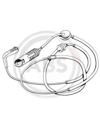 Contacto de aviso, desgaste de los frenos Abs 39594 - CABLE AVISADOR DE FRENO MG/ROVER SPORTLINE