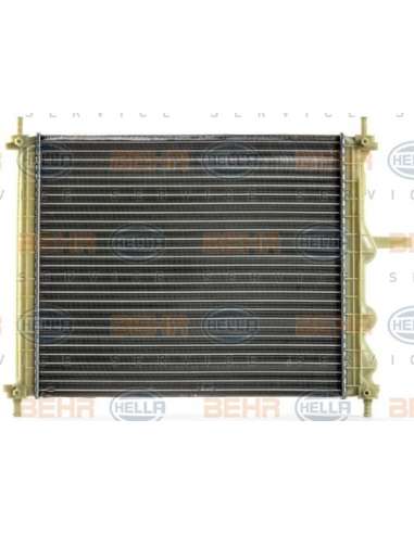 Radiador, refrigeración del motor Hella 8MK 376 900-141 - Radiador FIAT MULTIPLA 1.6i BEHR HELLA SERVICE  PREMIUM LINE 
