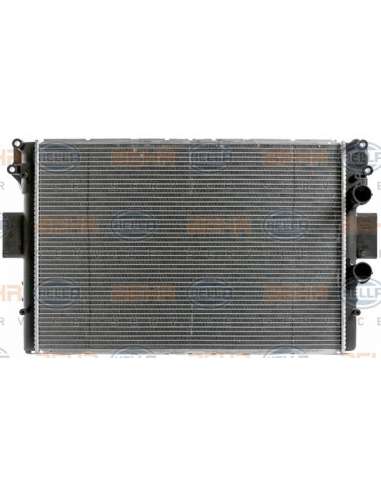 Radiador, refrigeración del motor Hella 8MK 376 900-234 - Radiador FIAT DAILY 2.8 D BEHR HELLA SERVICE  PREMIUM LINE 