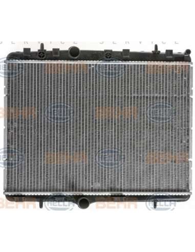 Radiador, refrigeración del motor Hella 8MK 376 900-311 - Radiador CITROEN C3 1.6 Hdi BEHR HELLA SERVICE  PREMIUM LINE 