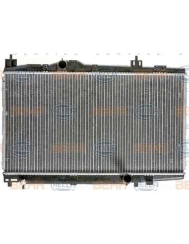 Radiador, refrigeración del motor Hella 8MK 376 900-341 - Radiador TOYOTA YARIS 1.4 D-4D BEHR HELLA SERVICE  PREMIUM LINE 