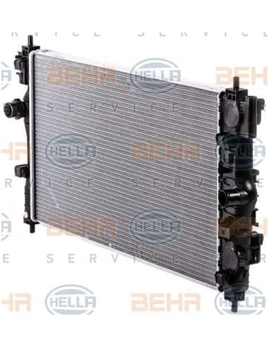 Radiador, refrigeración del motor Hella 8MK 376 910-231 - Radiador OPEL ASTRA J BEHR HELLA SERVICE  PREMIUM LINE 