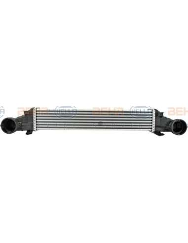 Radiador de aire de admisión Hella 8ML 376 723-391 - Intercooler MB E-CL. (W211/S211) BEHR HELLA SERVICE  PREMIUM LINE 