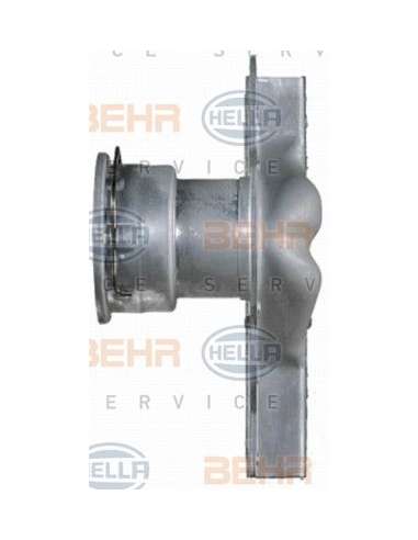 Radiador de aire de admisión Hella 8ML 376 723-511 - Intercooler VW TRANSPORTER T5 BEHR HELLA SERVICE  PREMIUM LINE 