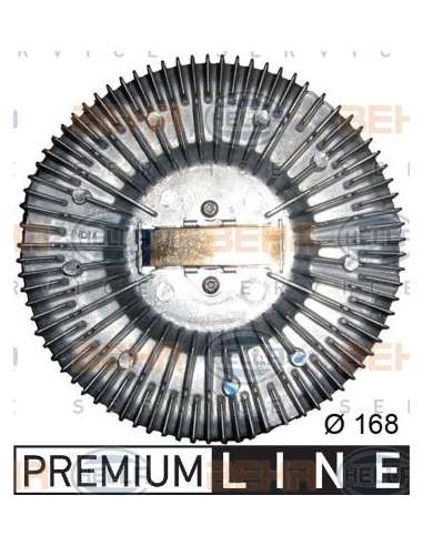 Embrague, ventilador del radiador Hella 8MV 376 731-241 - Embrague Visco IVECO EUROCARGO BEHR HELLA SERVICE  PREMIUM LINE 