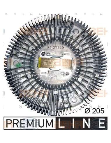 Embrague, ventilador del radiador Hella 8MV 376 731-441 - Embrague Visco DAF CF 85 / XF 95 BEHR HELLA SERVICE  PREMIUM L...