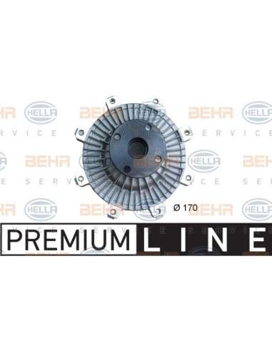 Embrague, ventilador del radiador Hella 8MV 376 734-261 - Embrague, ventilador HYUNDAI H-1 (9 6-06) BEHR HELLA SERVICE  ...