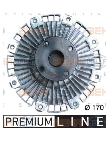 Embrague, ventilador del radiador Hella 8MV 376 734-271 - Embrague, ventilador HYUNDAI H-1 DI ESEL BEHR HELLA SERVICE  P...