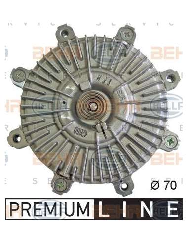Embrague, ventilador del radiador Hella 8MV 376 734-481 - Embrague, ventilador HYUNDAI H-1/H1 00 2.5CRDI BEHR HELLA SERV...