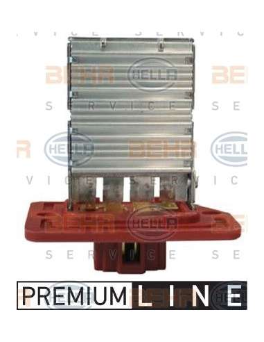 Resitencia, ventilador habitáculo Hella 9ML 351 321-361 - Resistencia HYUNDAI TERRACAN/ SOREN TO BEHR HELLA SERVICE  PRE...