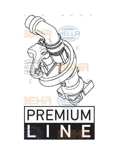 Válvula de control de refrigerante Hella 9XL 351 029-021 - Válvula Reguladora MB ACTROS SKN-MP 2 BEHR HELLA SERVICE  PRE...