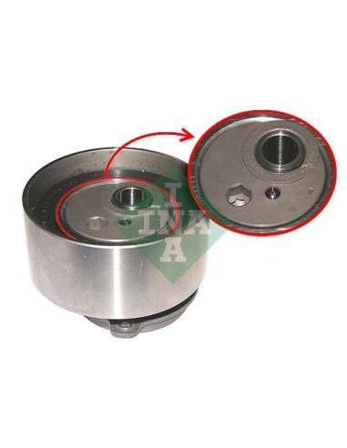 Polea tensora, correa dentada Ina 531 0198 20 - Tensor  Correa distribuci n BEHR HELLA SERVICE  PREMIUM LINE 