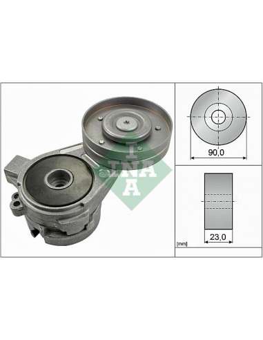 Brazo tensor, correa poli V Ina 534 0156 10 - Tensor  Correa auxiliar DriveAlign®