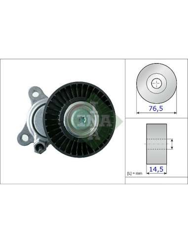Brazo tensor, correa poli V Ina 534 0168 10 - Tensor  Correa auxiliar DriveAlign®