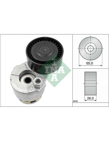 Brazo tensor, correa poli V Ina 534 0269 10 - Tensor  Correa auxiliar DriveAlign®