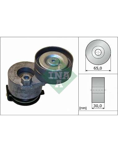 Brazo tensor, correa poli V Ina 534 0479 10 - Tensor  Correa auxiliar DriveAlign®