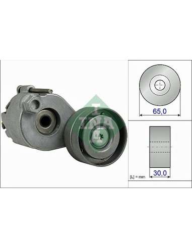 Brazo tensor, correa poli V Ina 534 0511 10 - Tensor  Correa auxiliar DriveAlign®