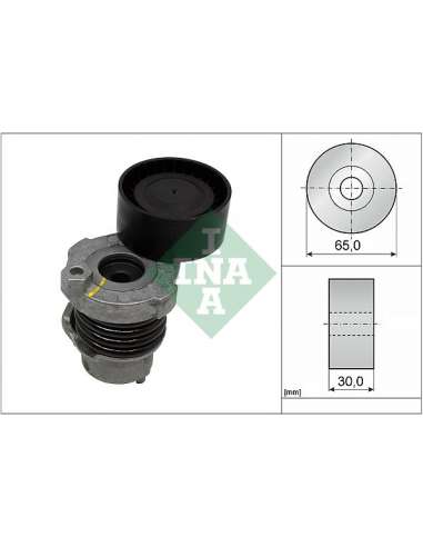 Brazo tensor, correa poli V Ina 534 0590 10 - Tensor  Correa auxiliar DriveAlign®