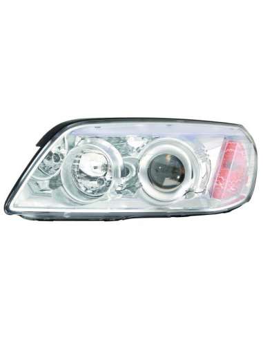 Faro principal Der. Iparlux 11060102 - FARO.DCH.ELEC/MOTOR CROMADO.H1.H7DA EWOO-CHEVROLET  CAPTIVA (09--11)