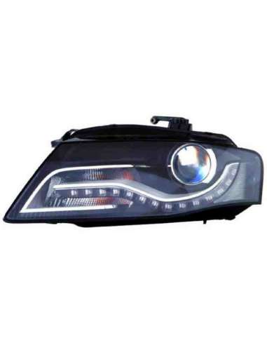 Faro principal Der. Iparlux 11120904 - FARO ELEC/MOTOR DCH. LED NEGRO XENO NAUDI  S4  (08--11)