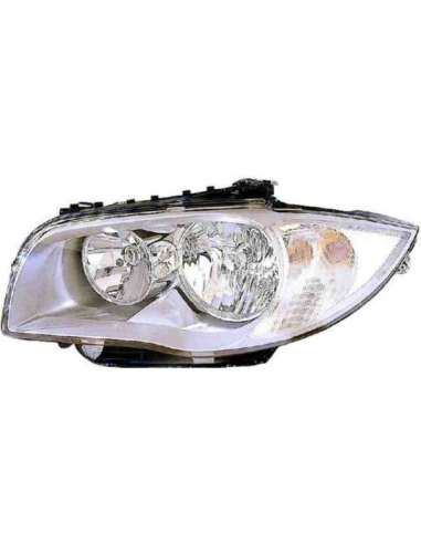 Faro principal Izq. Iparlux 11204501 - FARO IZDO.-H7+H7-ELE CROMADOBMW  Se rie 1  E87 5P (03--12) / E81 3P (06