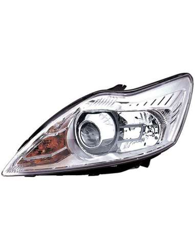Faro principal Izq. Iparlux 11316905 - FARO IZQ. ELEC/MOTOR CROMADO XEN+H1 FORD  FOCUS III  (08--10)