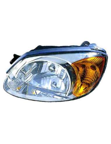 Faro principal Der. Iparlux 11392302 - FARO DCHO-H4-AMBAR ELEHYUNDAI  ACCE NT  (03--06)