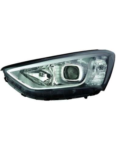 Faro principal Der. Iparlux 11397302 - FARO.DCH.ELEC.LED.H7+H7HYUNDAI  SAN TA FE  (13--)