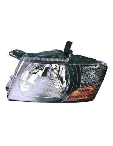 Faro principal Izq. Iparlux 11511301 - FARO IZDO.-H4-ELE-NEGROMITSUBISHI MONTERO / PAJERO  (00--02)