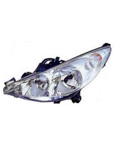 Faro principal Izq. Iparlux 11544201 - FARO IZDO.-H7+H1-EL.C/MOTORPEUGEOT 207  (09--)