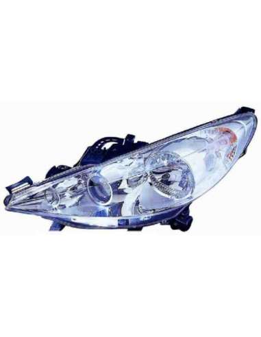 Faro principal Der. Iparlux 11544242 - FAROC/ANT D ELE H7+H7+H1 CROPEUGEOT 207  (09--)