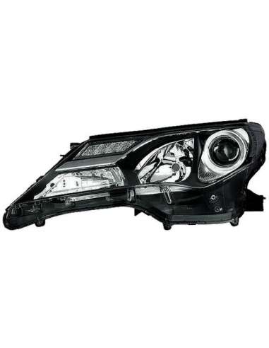 Faro principal Izq. Iparlux 11907811 - FARO.IZQ.ELEC.NEG.LED.H3+D4STOYOTA RAV-4  (13--15)
