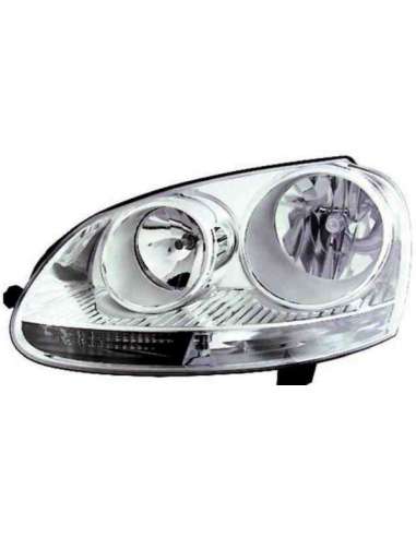 Faro principal Izq. Iparlux 11910805 - FARO IZDO.-H7+H7-CROMO-EL.C/MOTORVW JETTA III  (05--10)