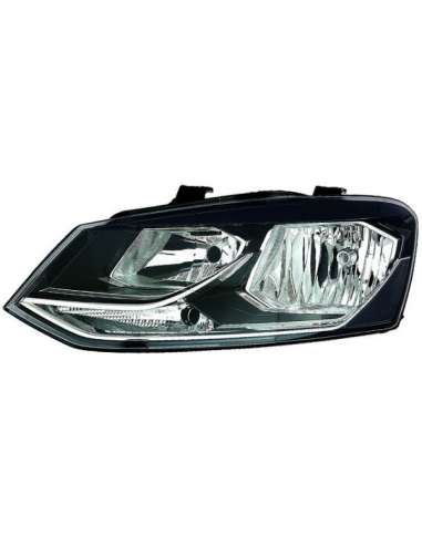 Faro principal Izq. Iparlux 11914401 - FARO.IZQ.ELEC/MOT.NEG.H7+H7VW  POLO (14--17)