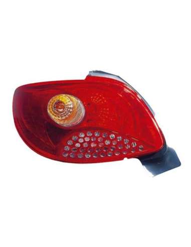 Piloto posterior Der. Iparlux 16544312 - G.OP.TRAS.DCH.AMBAR.PEUGEOT  206 Pl us  (09--)