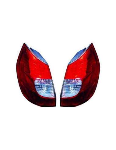 Piloto posterior Izq. Iparlux 16808235 - GR.OPT.TRAS.IZDO.BLANCO-ROJORENAULT SCENIC II  (05--08)